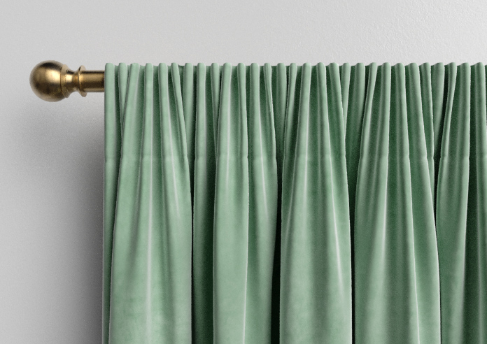 Premier Velvet (Thermal Blackout), Antique Jade - Made to Measure Curtains - Image 9